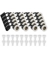 20 stk. LEDlife indbygningsspot Inno88 Udendørs - Inkl. 6W GU10, Hvid, IP44, godkendt i isolering