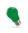 Spectrum 4,9W Grøn LED pære - Matteret, E27, A50, 230V