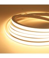 5m AnyCut Neon Flex 10x10 Varm hvid LED strip - 7,5W/m, 12V, Ingen klippeafstand