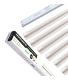 Troldtekt LED dæmpbar Skinnesæt 6x60 cm - Planforsænket, Fjernbetjening dæmpbar, Akustilight inkl. ledninger og driver