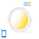 Outlet: Aigostar Smart WiFi CCT LED Downlight (Ø220) 18W, Dæmpbar - Hvid