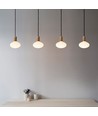 Outlet: Tala Pendel E27 Fatning i Eg (Oak) - 3 Meter Stofledning
