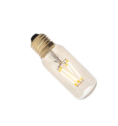 Outlet: Tala Lurra E27 LED Filament Rørpære 3W 2200K Ra95 Dæmpbar