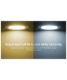 Outlet: Mi•Light RGB+CCT Vandtæt Downlight LED panel 6W 500LM 2,4GHz