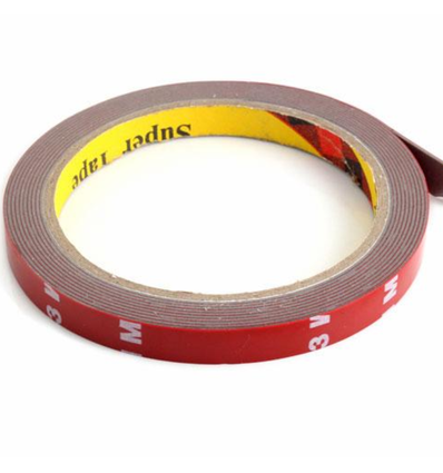 Outlet: 10 Meter Kraftigt Dobbeltklæbende VHB 3M Tape - 8mm Bred
