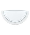 Outlet: EGLO planet-1 væglampe E27 (halvmåne) L290 mm i hvid