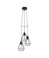 Outlet: EGLO Tarbes Pendel Lampe I Klynge Ø310 mm Med 3 x E27 i Sort