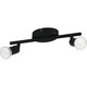 Outlet: EGLO Buzz-LED Loftlampe Med 2x3W GU10 i Sort