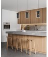 Outlet: EGLO PINTO TEXTIL Pendel Lampe E27 i Sort/Glas