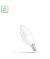 C37 E14 1W - LED kertepære, 230V, kold hvid, Spectrum