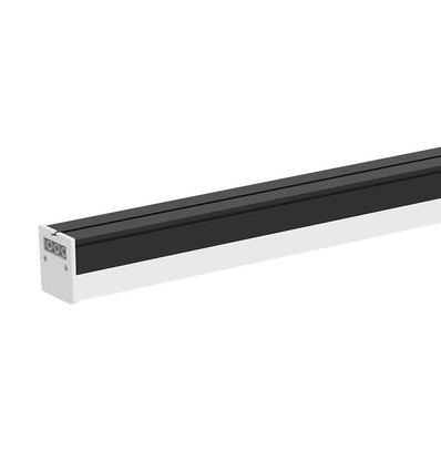 40W LED Lineær Lys - 4000K, sort hus