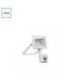 Noctis Lux 4 projektør 10W - kold hvid, 230V, IP44, 94x150x53mm, hvid, PIR sensor