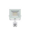 Noctis Lux 4 projektør 20W - Neutral hvid, 230V, IP44, 116x174x53mm, hvid, PIR sensor