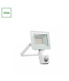 Noctis Lux 4 projektør 20W - Neutral hvid, 230V, IP44, 116x174x53mm, hvid, PIR sensor