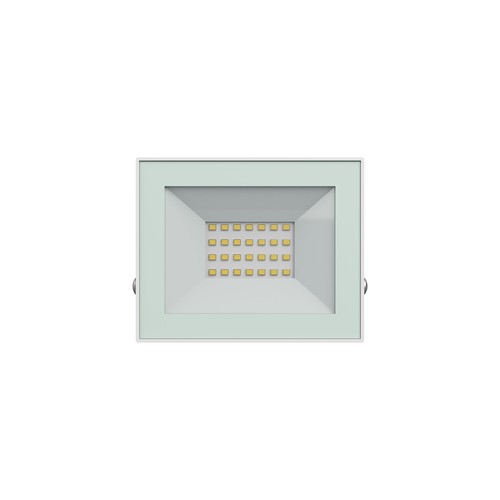 Noctis Lux 4 projektør 20W - Varm hvid, 230V, IP65, 116x92x24 mm, hvid