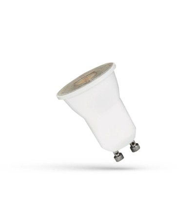 Spectrum 2W LED Mini GU10 - Ø35mm, med linse, 230V