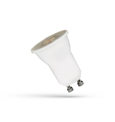Spectrum 2W LED Mini GU10 - Ø35mm, med linse, mini MR11/GU10, 230V