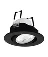 Outlet: EGLO SALICETO Zigbee LED Indbygningsspot På 5W i RGB+CCT - Sort