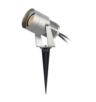 Outlet: GARDEN 24 LED Spot 3W i 3000K IP44 - ALU