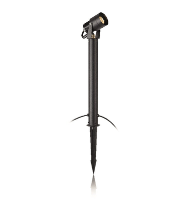 Outlet: GARDEN 24 LED Spot 6W 45cm 3000K 330Lm IP44 - Sort