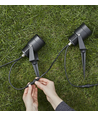 Outlet: GARDEN 24 LED Spot 6W 45cm 3000K 330Lm IP44 - Sort