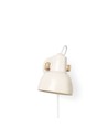 Outlet: Mazo 16PLUS Væglampe Ø12 Til E14 - Opal/Porcelæn