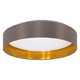 Outlet: EGLO Maserlo LED Loftlampe Ø38 24W i Brun/Guld