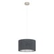 Outlet: EGLO Tamaresco Pendel lampe Ø38 Til E27 i Stål/Grå