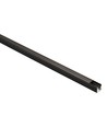 Lys til akustikpanel, 240cm, sort - Komplet sæt med aluprofil og COB LED strip