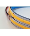 Lys til akustikpanel, 240cm, sort - Komplet sæt med aluprofil og COB LED strip