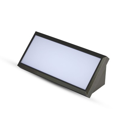 12W LED - Landskab Udendørs, Blødt Lys Medium, 4000K, Sort hus