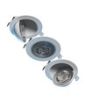 6,5W Ø8,2cm MOBILO LED indbygningsspot - 130lm/W, CCT, 36° justerbar, hvid kant