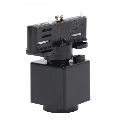 SPS2 Adapter Slim - 3-faset, med stikdåse, sort, Spectrum