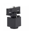 SPS2 Adapter Slim - 3-faset, med stikdåse, sort, Spectrum