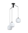 Outlet: EGLO Mantunalle Pendel Lampe Til 3xE27 Klynge i Hvid