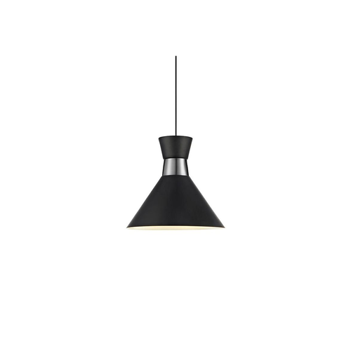 Outlet: WAIST Pendel Lampe 230V E27 i Sort - Markslöjd