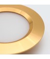 3 stk. LEDlife Reco68 møbelspot - Guld, inkl. strømforsyning