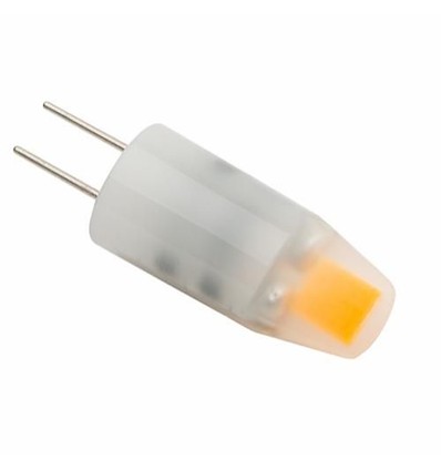 DIOLUX E2 LED G4 COB LED Pære 12V-DC, 1,1W i 2700K, Dæmpbar