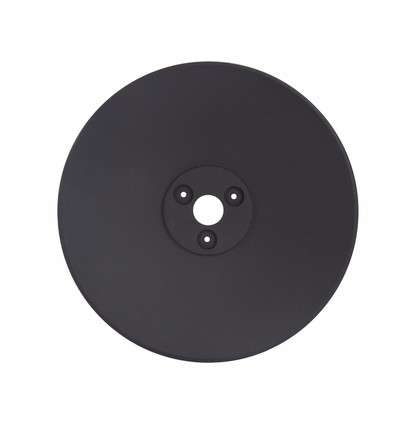 PIATTA plade base til armatur - 300x30, sort, rund, uden lyskilde
