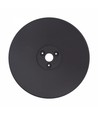 Plade til Spectrum væglampe - Ø30cm, højde 3cm, rund, sort