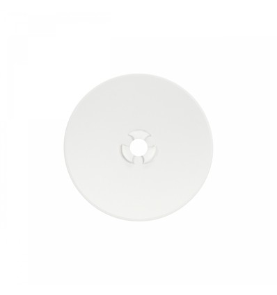 Piatta base til Piatta 9W armatur, hvid - Ø24cm, rund, plast, indendørs/udendørs