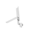 Noctis Lux 4 projektør 50W - Varm hvid, 230V, IP44, 176x221x53mm, hvid, PIR sensor
