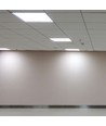 60x60 LED Panel, 40W - Højde:12,5mm, 124lm/W, hvid kant