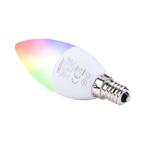 Outlet: Mi•Light E14 LED Kertepære RGB+CCT 4W - 2,4GHz