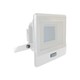 V-Tac 30W LED projektør med sensor, hvid - Samsung LED chip