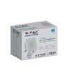V-Tac 30W LED projektør med sensor, hvid - Samsung LED chip