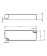 Snappy 20W strømforsyning - 24V DC, 0.83A, IP44