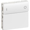 IHC Wireless LK FUGA Batteritryk 2NO 1 modul - Hvid
