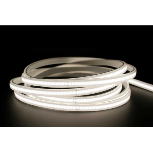 5 m. vandtæt COB strip - 230V, IP67, 360 LED, 10W/m, kan klippes for hver 50cm