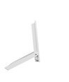 Noctis Lux 4 projektør 100W - Varm hvid, 230V, IP65, 251x207x26mm, hvid